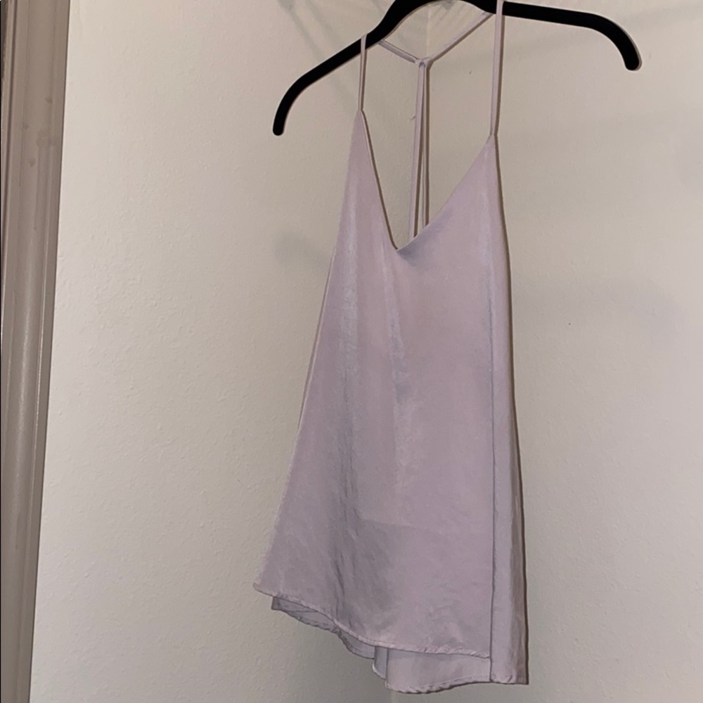 A light pink tank top